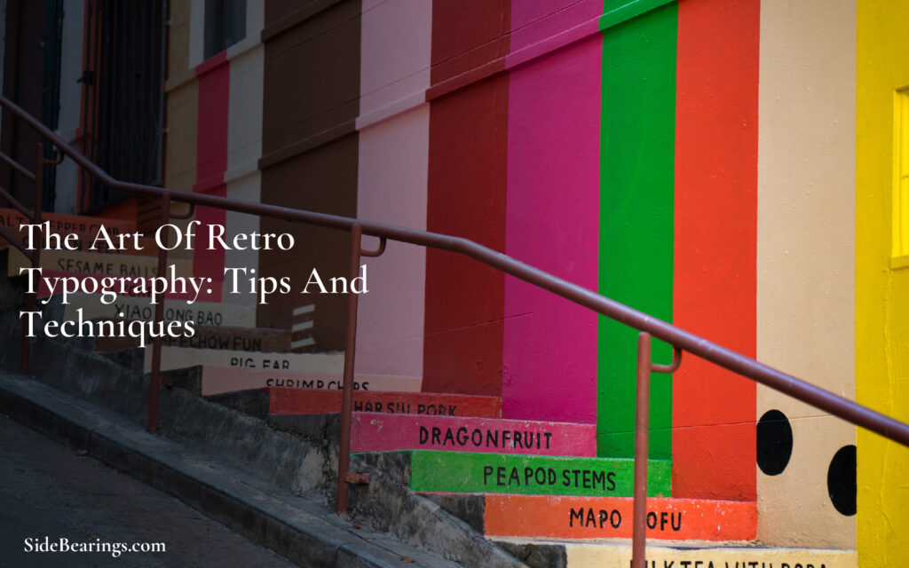 The Art Of Retro Typography: Tips And Techniques